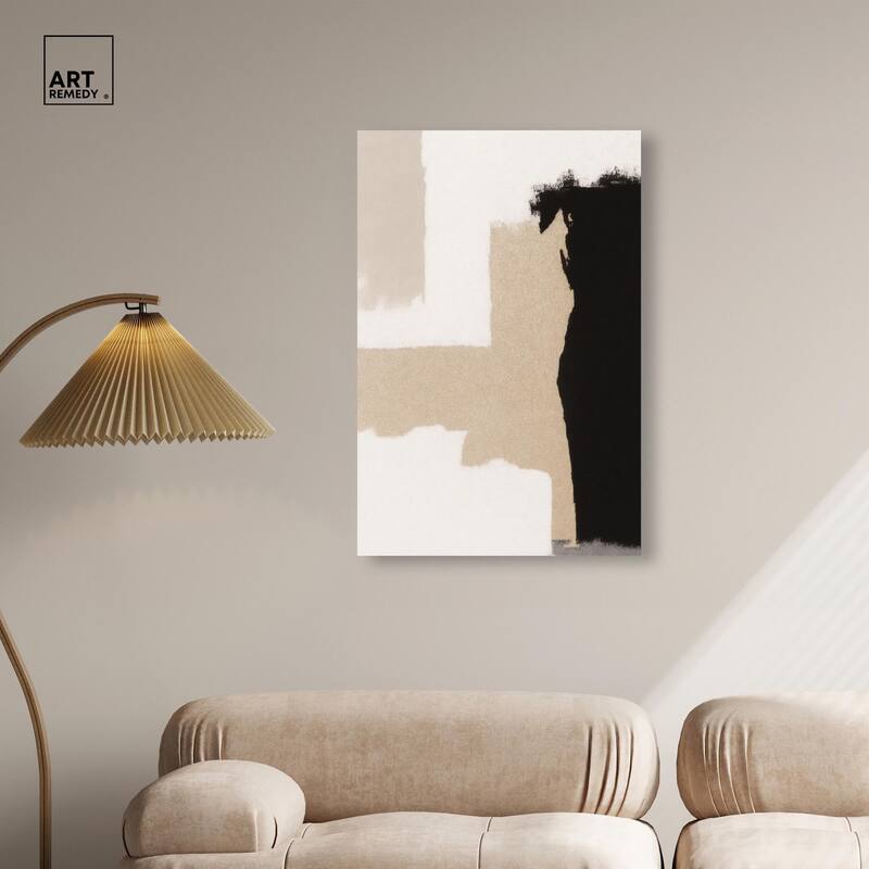Earth and Ink III Canvas by Art Remedy, Gallery Wrapped