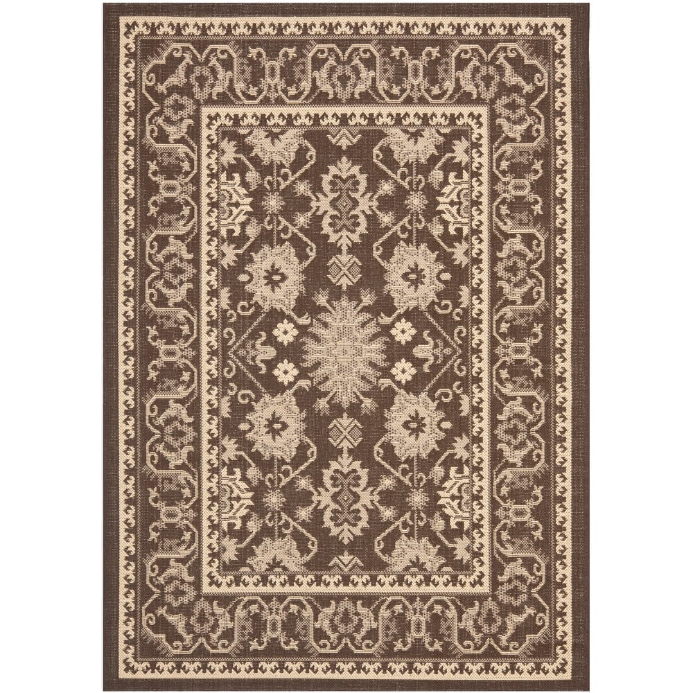 SAFAVIEH Courtyard Erlwine Indoor/ Outdoor Waterproof Patio Backyard Rug
