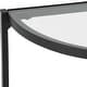 preview thumbnail 7 of 5, Carson Carrington Iron Black Console Table