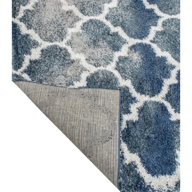Noori Rug Lux Ava Trellis 2-Inch Shag Rug