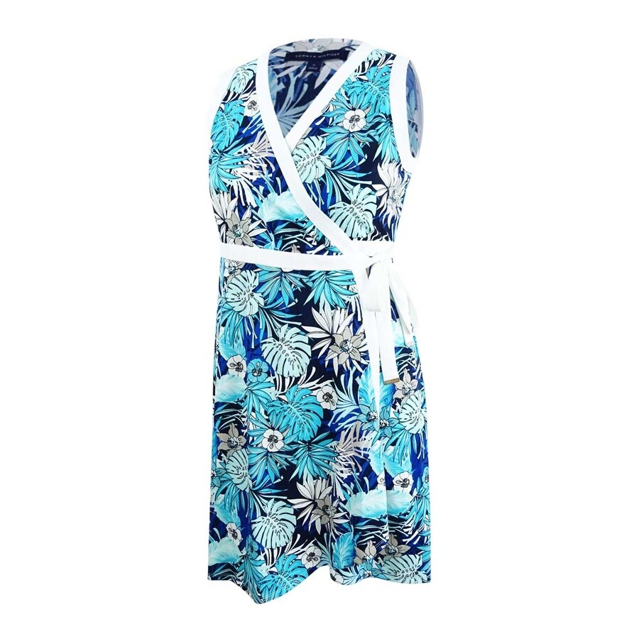 tommy hilfiger wrap dress