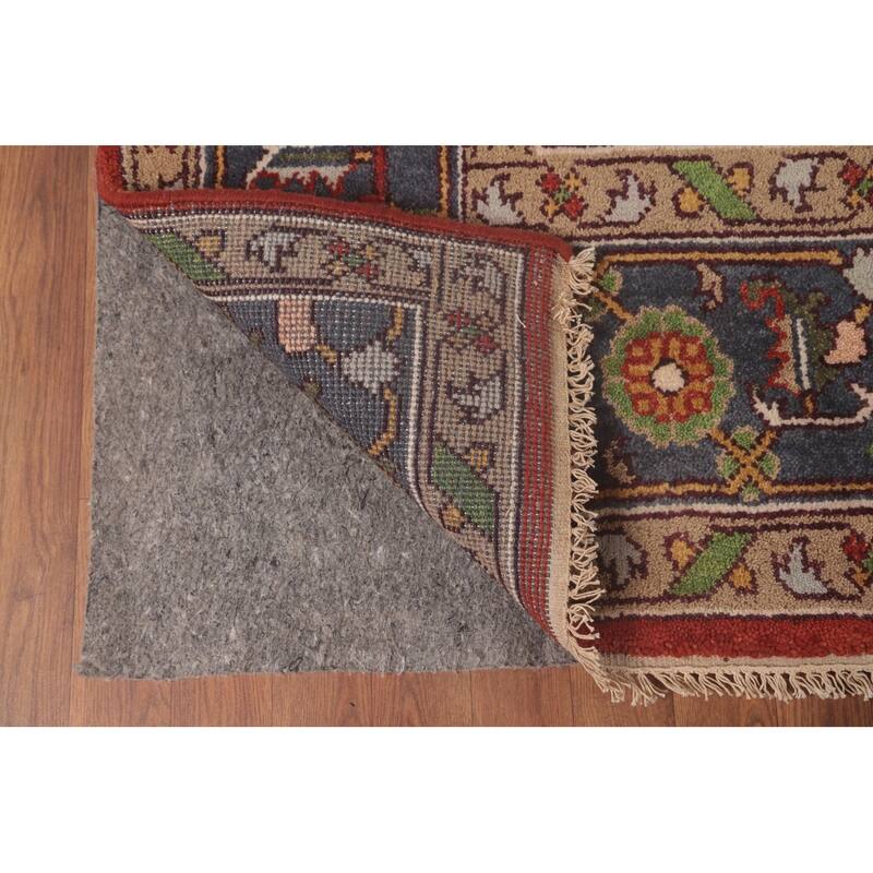 Heriz-Serapi Area Rug Handmade Wool Carpet - 8'11"x 11'10"