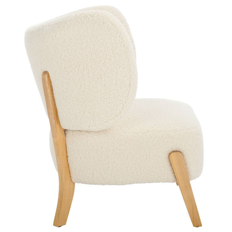 SAFAVIEH Jakoda Wingback Accent Chair, Fully Assembled - 32"W x 27"D x 33"H