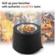 preview thumbnail 7 of 7, 19.5" Smokeless Fire Pit, Portable Stainless Steel for Outdoor, Camping, with Ash Tray, Handles, and Weatherproof Cover