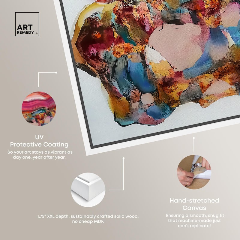 Flow State II Canvas by Art Remedy