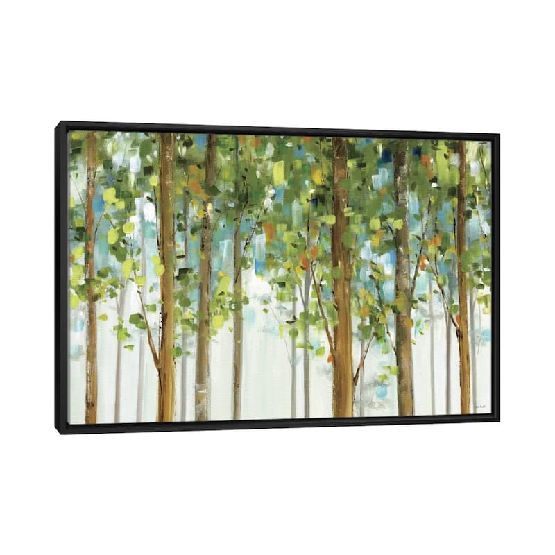 iCanvas "Forest Study I Crop" by Lisa Audit Framed Canvas Print - Black - 32x48