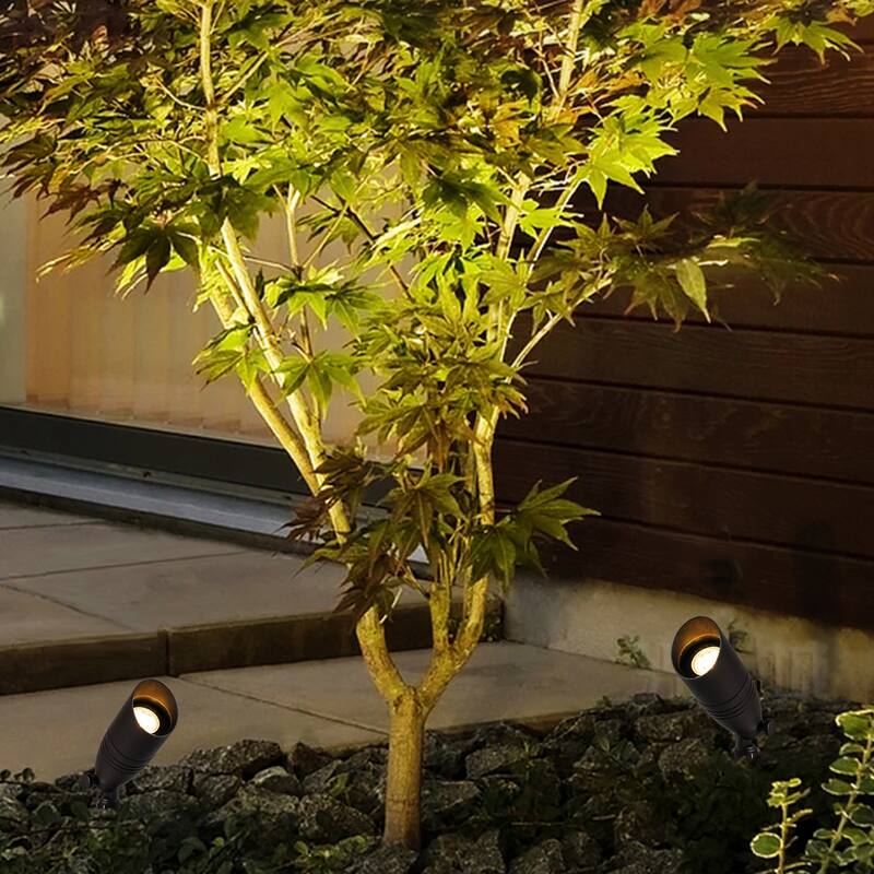 C Cattleya Dark Bronze Outdoor Landscape Spot Light Path Light (Bulb included) - Dark Bronze