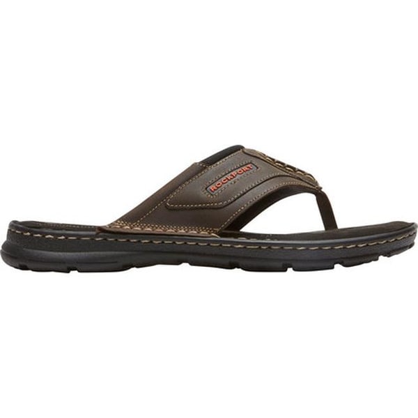 rockport flip flops mens