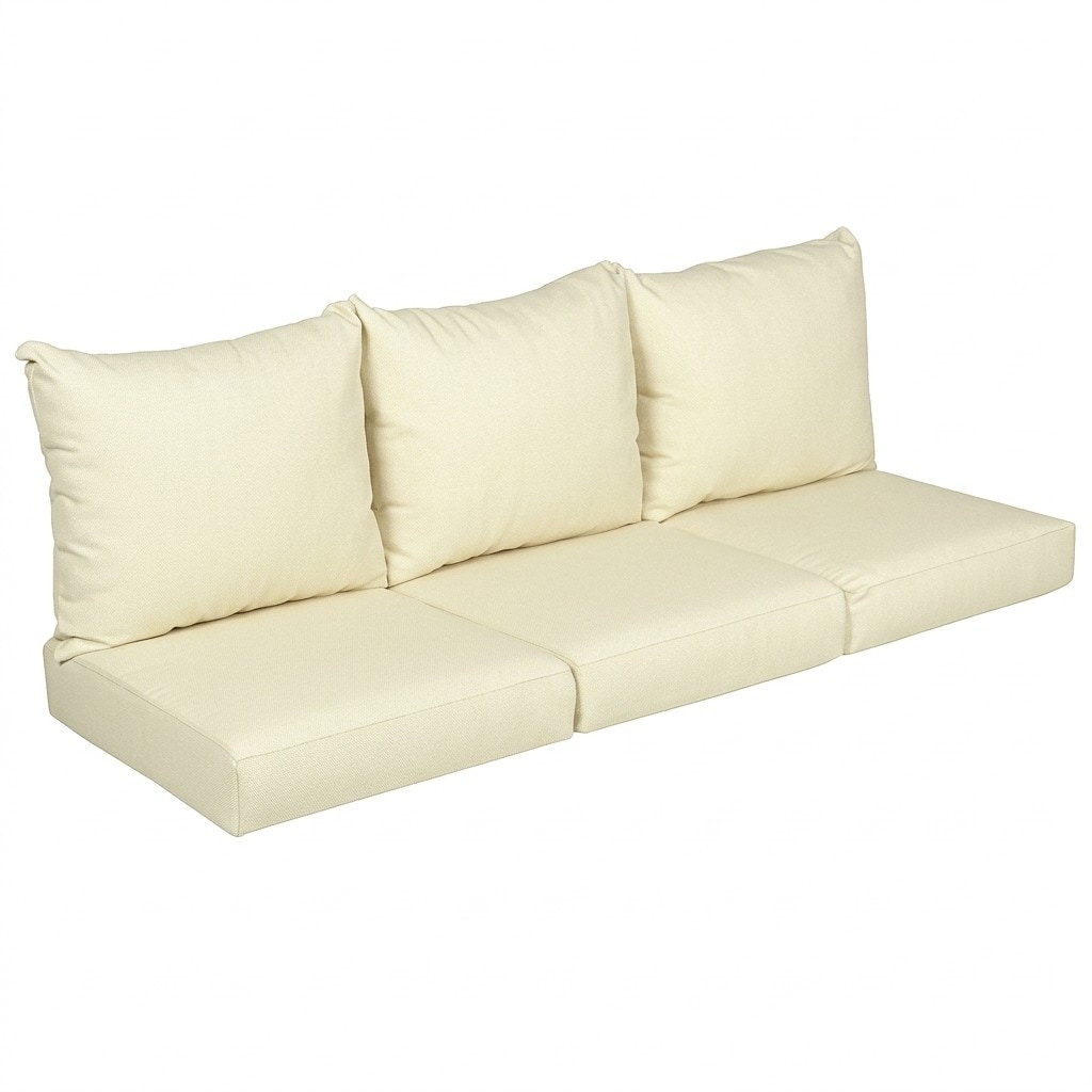 Sorra Home Sunbrella Outdoor Deep Seating Sofa Pillow and Cushion Set