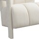preview thumbnail 6 of 16, Modern Minimalist Leisure Armchair with L-Shaped Armrests by Harper&Bright Designs