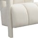 preview thumbnail 24 of 26, Roomfitters Modern Minimalist Leisure Armchair with L-Shaped Armrests and Polyester Upholstery