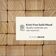 preview thumbnail 11 of 36, Plank and Beam Classic Solid Wood Round Dining Table - 47"