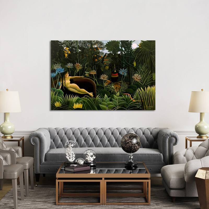 iCanvas "The Dream, 1910" by Henri Rousseau Canvas Print
