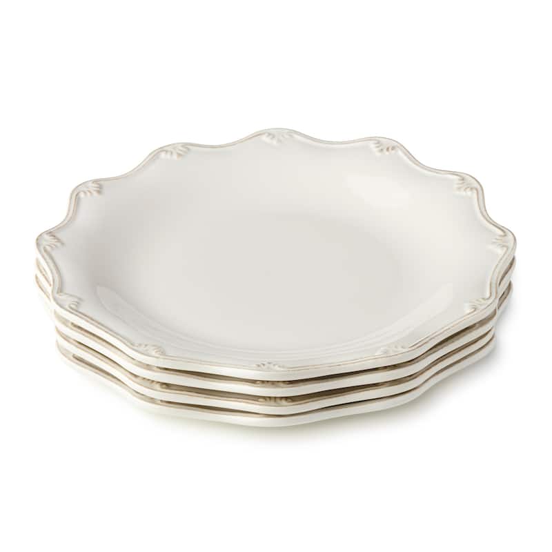 Certified International Heritage Scroll Dinner Plates,Set of 4 - 11'' W x 11'' D x 1.375'' H