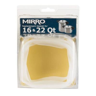 Mirro Rubber Pressure Cooker Gasket White - 2 x 5 x 6.75