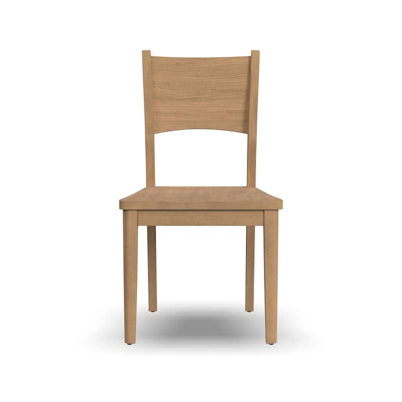 Normandy Wood Wood Dining Chair - 19" x 36" x 23"