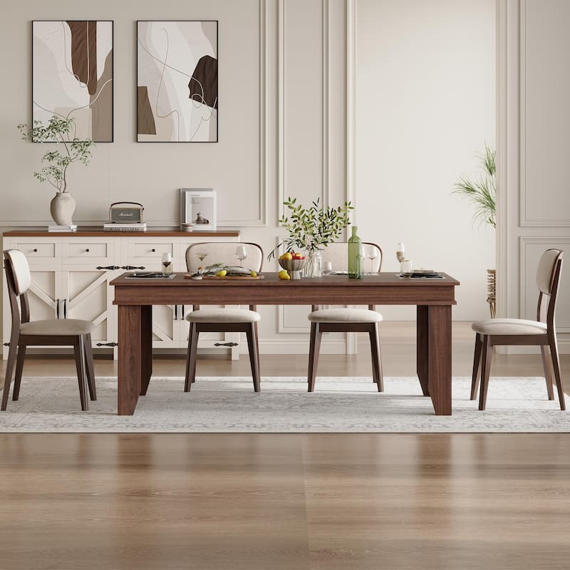 Rectangular Dining Table for Kitchen or Dining Room