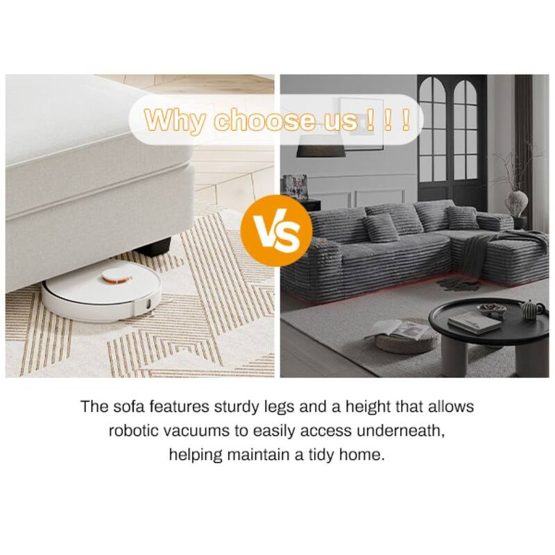 8PCS Modular Flexible Combination Sectional