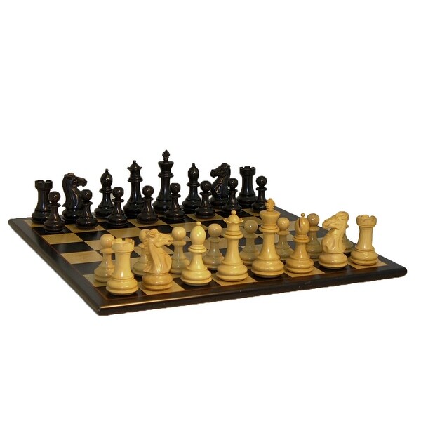 Shop Black Exclusive Double Queens Chess Set 4 Inch Kings ...