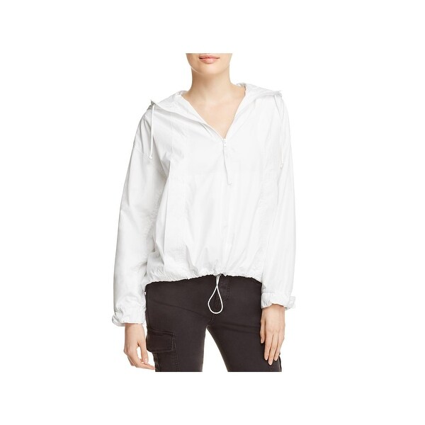 drawstring hem pullover
