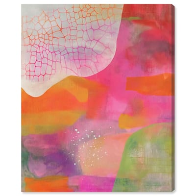 Garnet Gleam III Canvas by Art Remedy, Gallery Wrapped