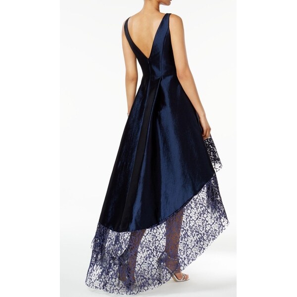 betsy and adam navy gown