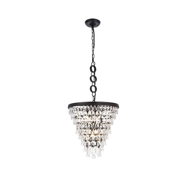 slide 2 of 16, Nova 5 Light Pendant - 18 Inch Black