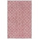 preview thumbnail 43 of 120, SAFAVIEH Handmade Abstract Birdie Modern Wool Rug 6' Square - Red/Ivory - Square