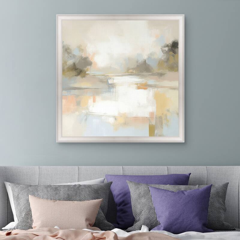 Masterpiece Art Gallery| Misty Horizon II by Irena Orlov - Framed Canvas Print