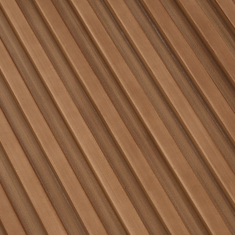 Roomfitters 63" Counter Table with Fluted Base and Wood Top, Modern Bar-Height Dining and Kitchen Island Table