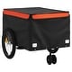 preview thumbnail 3 of 3, vidaXL Bike Trailer Kids Bicycle Cargo Trailer Cart Wagon with Tow Bar Iron