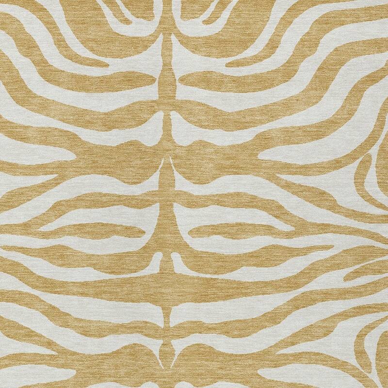 HomeRoots Animal Print Transitional Rectangle Outdoor Rug