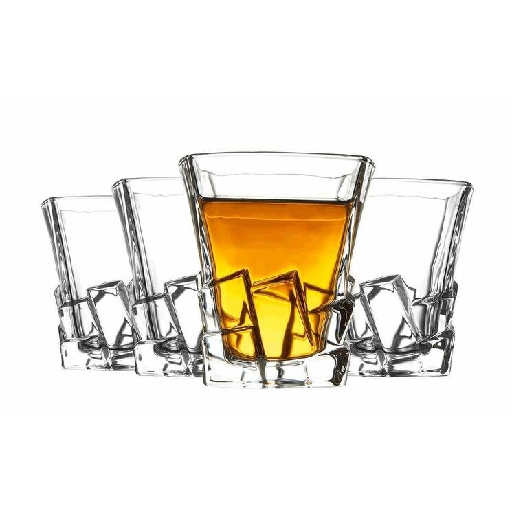 Set of 4 Crystal Whiskey Glasses On Sale Bed Bath & Beyond 39484844