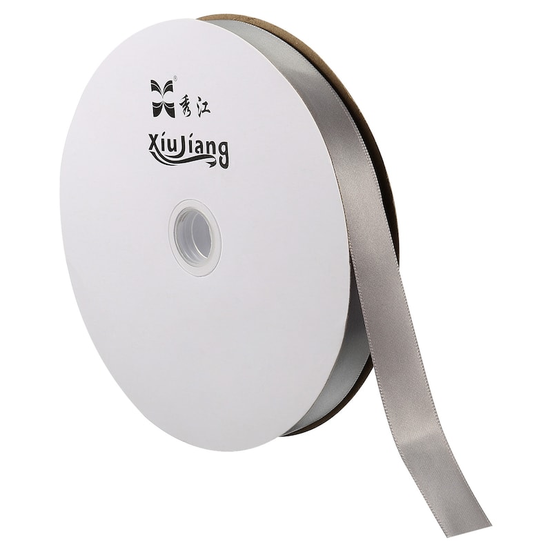 Satin Ribbon, Double Face Solid Crafts Roll for Party Home Decoration