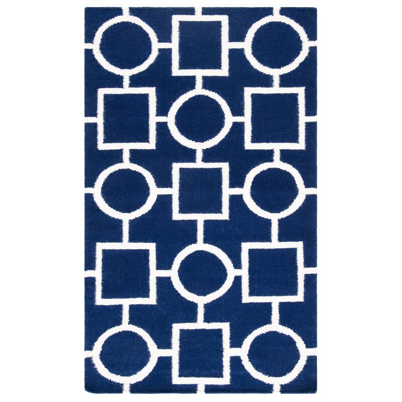 SAFAVIEH Handmade Flatweave Dhurries Narcisa Modern Moroccan Wool Rug