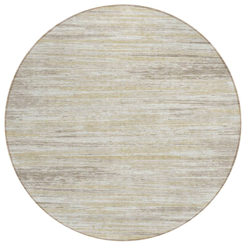 HomeRoots Striped Transitional Rectangle Outdoor Rug
