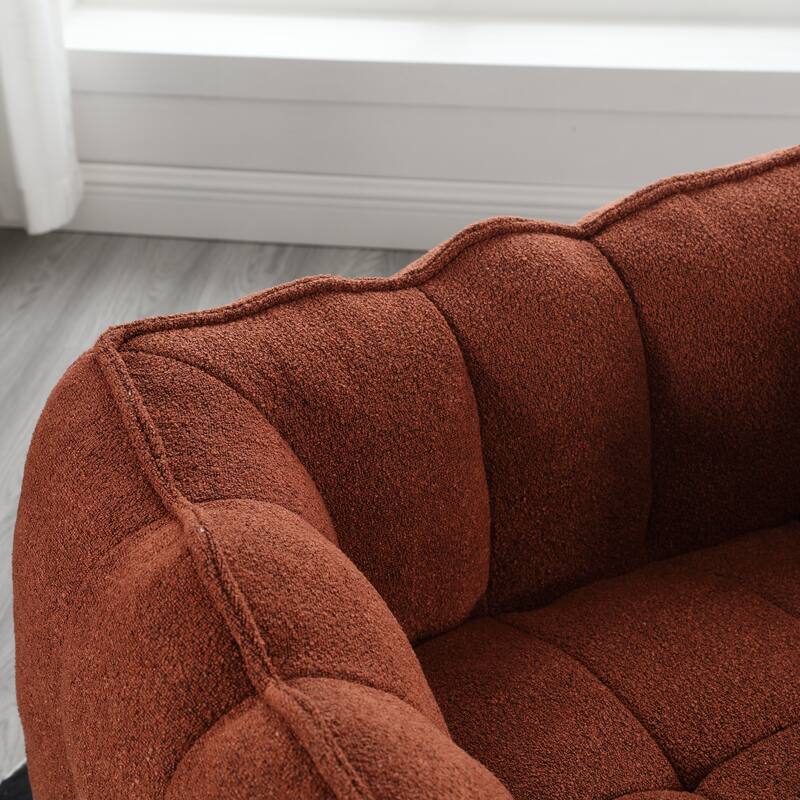 Lazy Bean Bag Couch Chairs for Adults with Ottoman