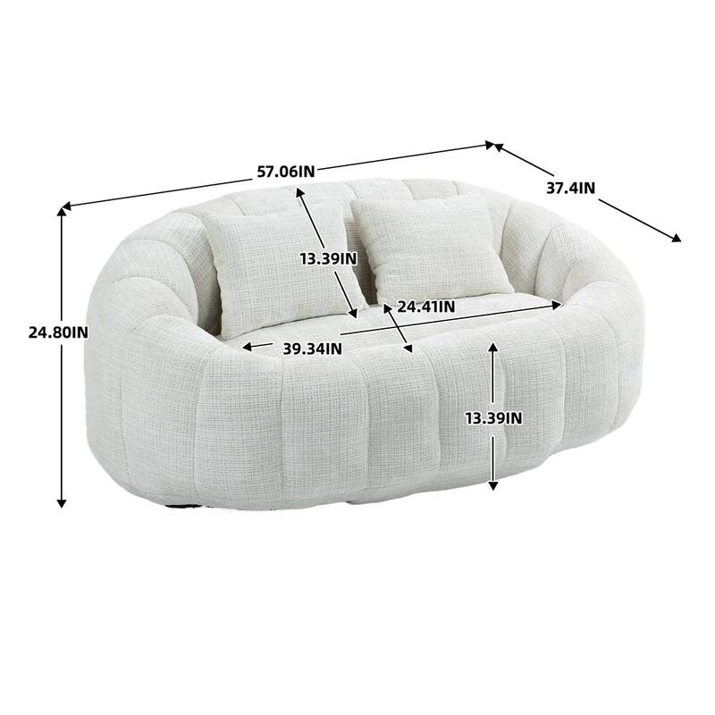 Bean Bag Sofa Lazy Sofa Durable Comfort Lounger Bean Bag Chair Couch