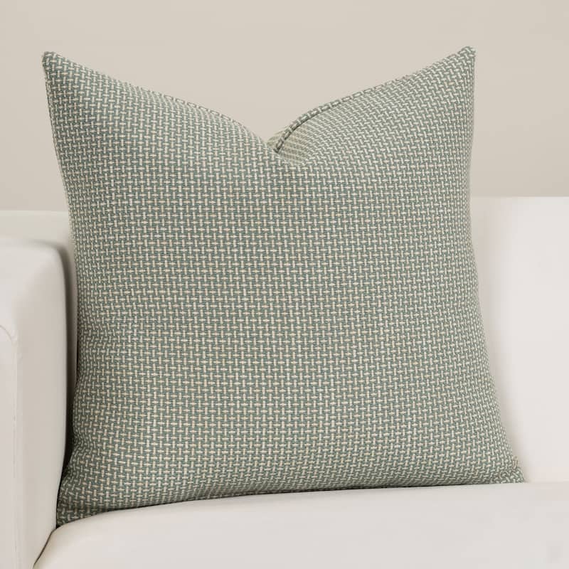 Crisscross Mineral Designer Throw Pillow