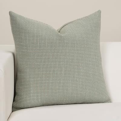 Crisscross Mineral Designer Throw Pillow