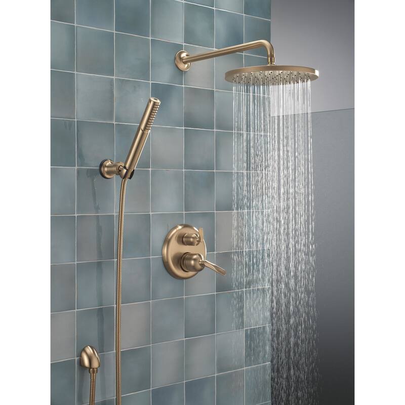Delta 52162 Universal Showering 1.75 GPM Single Function Rain Shower - Lumicoat Stainless