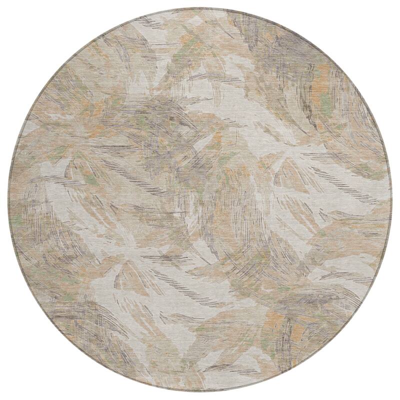 Machine Washable Indoor/ Outdoor Casual Amy Chantille Rug