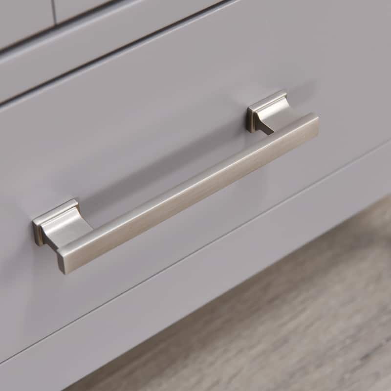 StarrySky 24 inch Undermount Single Sink Bathroom Vanity with Engineered Carrara Marble Top