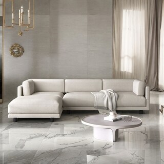 Upholstery Convertible Sectional Sofa Living Room Sets with Plastic