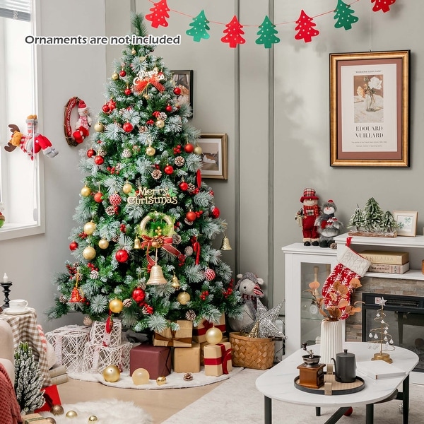 7 foot pre lit tree hot sale