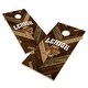 preview thumbnail 1 of 4, Lehigh University Mountain Hawks Regulation 2x4 Cornhole Boards - V5 Include Carrying Case