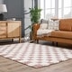 preview thumbnail 70 of 82, Hauteloom Atira Living Room, Bedroom Area Rug - Contemporary - Plush Pile - Light Gray,Cream - 7'10" x 10'3"