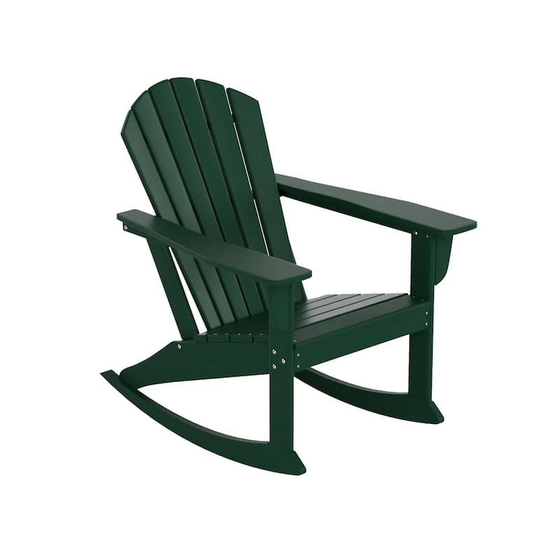 Laguna Hdpe All Weather Outdoor Patio Rocking Chair