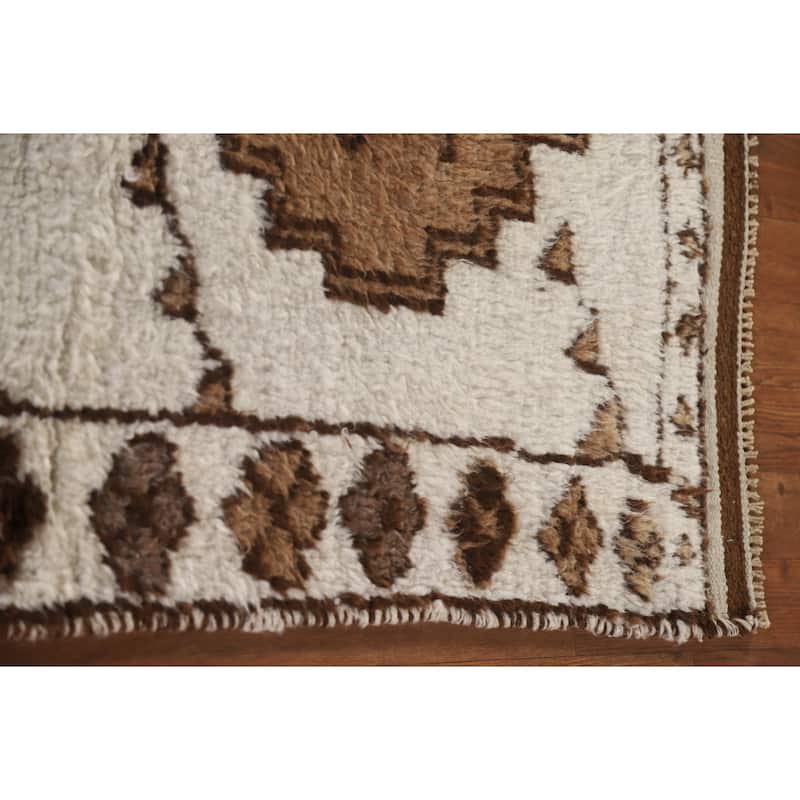 Anatolian Runner Rug Hand-knotted Oriental Wool Carpet - 3'5"x 11'5"