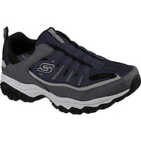 Skechers Men's After Burn M. Fit Slip-On Walking Shoe Navy/Gray